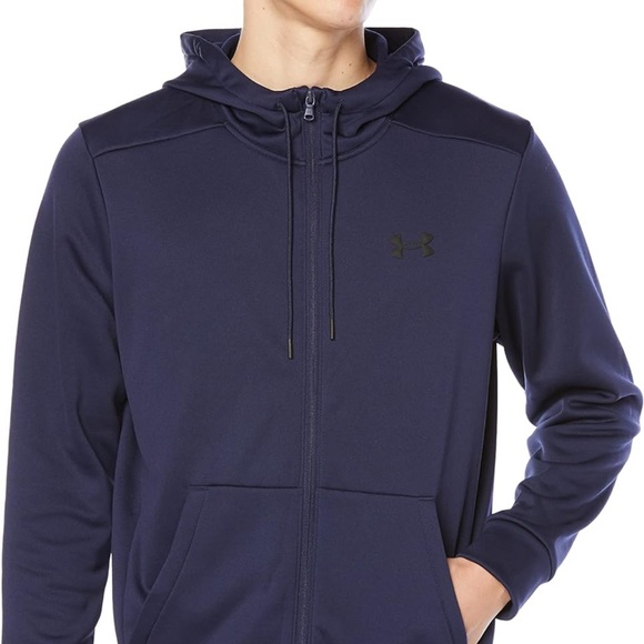 NWT! Under Armour Men's Armourfleece Full Zip Hoodie 1373357 - Picture 1 of 12